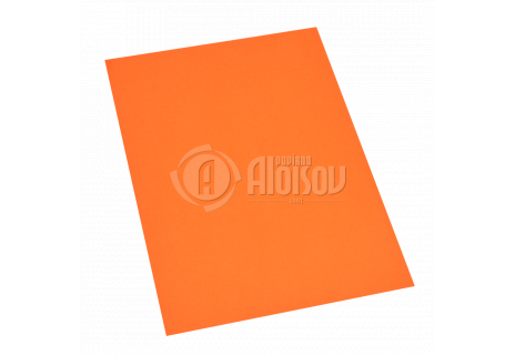 Barevný papír oranžový A2/80g/250 listů