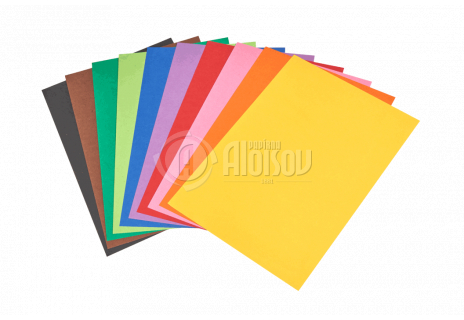 Složka barevných papírů 
