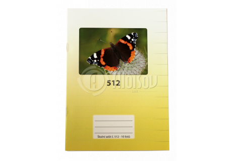 Školní sešit 512