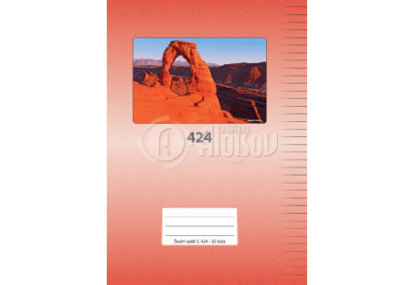 Školní sešit 424