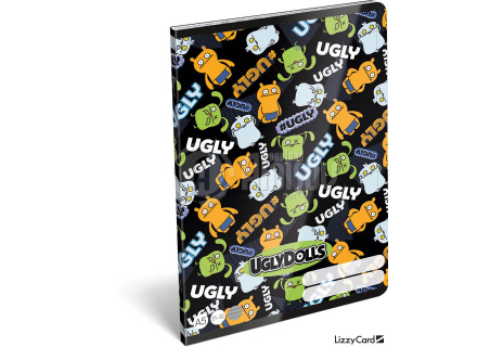 Little monsters školní sešit A5 Ugly Dolls Black