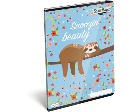 Školní sešit A4 Lollipop Sloth Royal