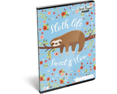 Školní sešit A4 Lollipop Sloth Royal