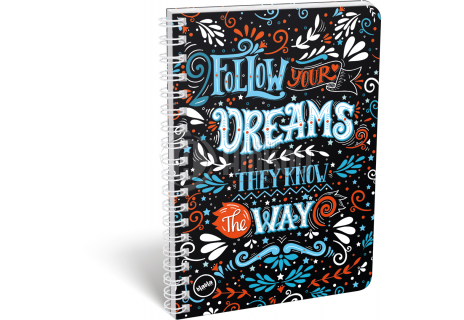 Spirálový blok A5 Dreams