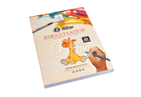 Akvarelový kreslicí karton bílý A3/200g/10 lisů